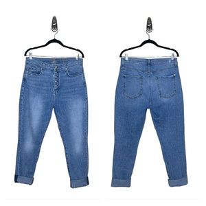 7 For All Mankind The High Waist Skinny Button Fly Jeans